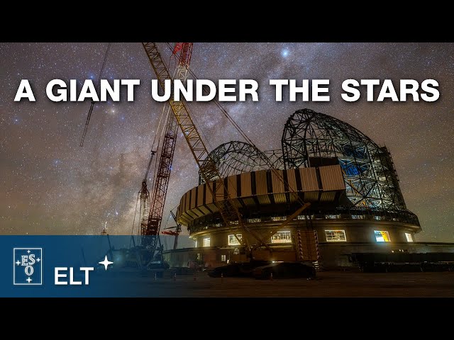 Night time-lapse at the Extremely Large Telescope | ELT Updates
