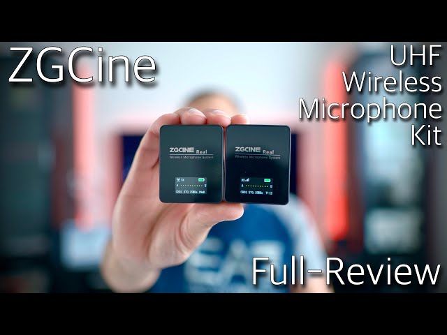 Cheapest Lav Mic - ZGCine Real UHF Wireless Lavalier Microphone Review