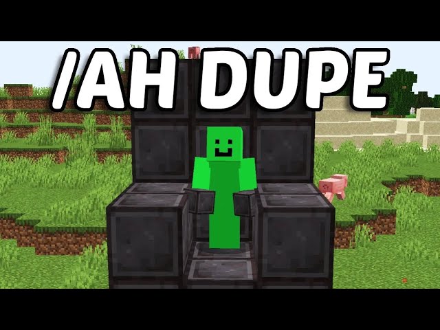 Minecraft auction house Dupe for Java 1.21