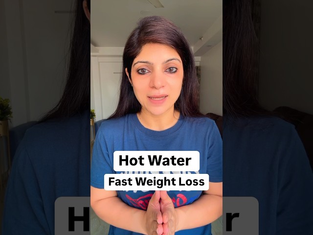 Hot Water for Fast Weight Loss #drshikhasingh #howtoloseweightfast