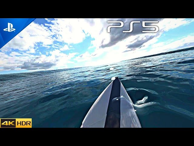THIS PS5 SURFING GAME IS AMAZING - Virtual Surfing Gameplay | Ultra Graphics [4K 60 FPS]
