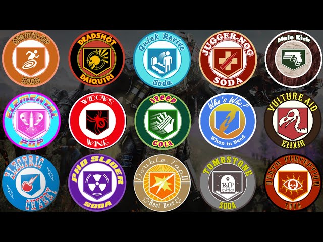 All 47 Perk-A-Cola Jingles and Pack-A-Punch | Call of Duty Black Ops - Cold War Zombies