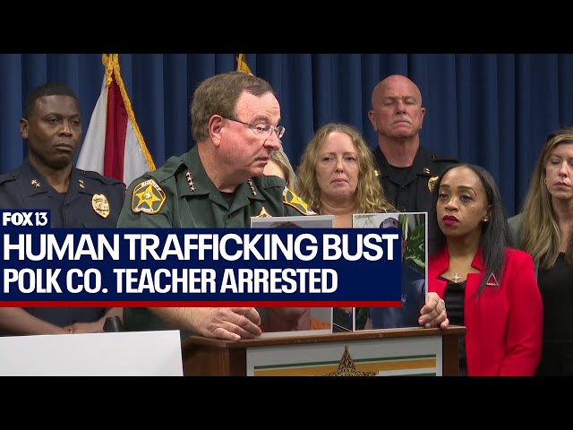 Polk County teacher among 200+ arrested in human trafficking-focused bust