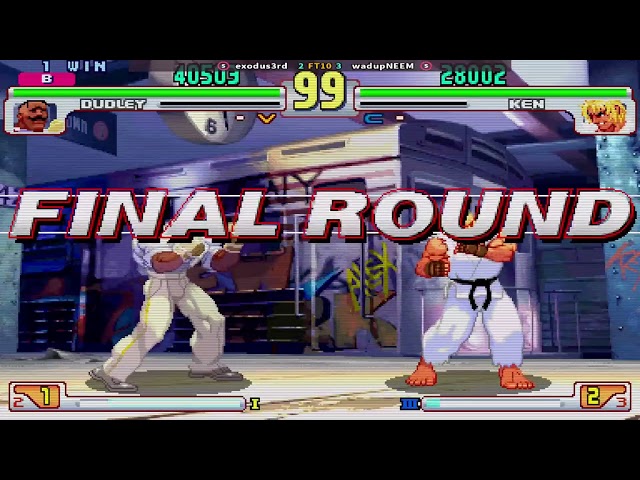 Street Fighter III 3rd Strike Fight for the Future exodus3rd vs wadupNEEM #capcomgames #gaming