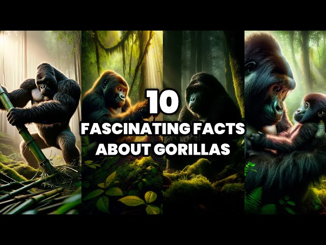 Top 10 Fascinating Facts about Gorillas | Gorilla Curiosities