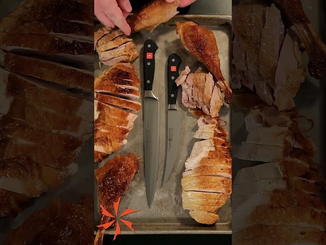 The Right Way to Carve Thanksgiving Turkey #KnifeCenter #shorts