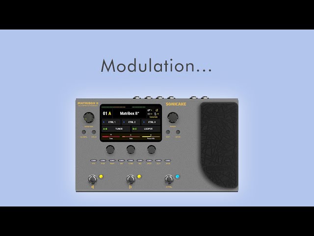 All the modulation in the Sonicake Matribox 2