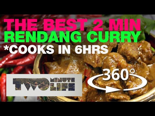 The best ever rendang curry 360 vr video