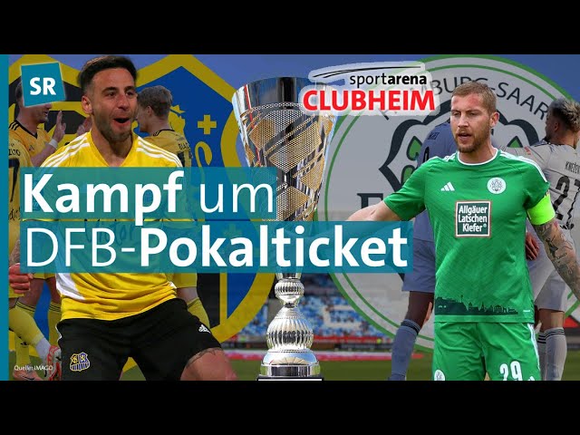 sportarena CLUBHEIM Pokal-Spezial - mit FCS-Spieler Calogero Rizzuto und FCH-Kapitän Mart Ristl