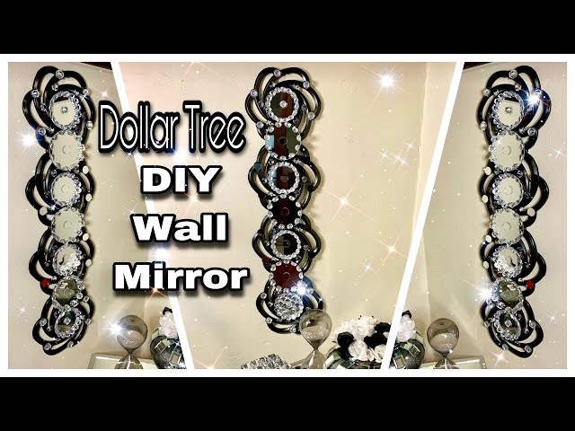 4 CHEAP Mirrors Turned Into Luxury Wall Decor || Dollar Tree DIY