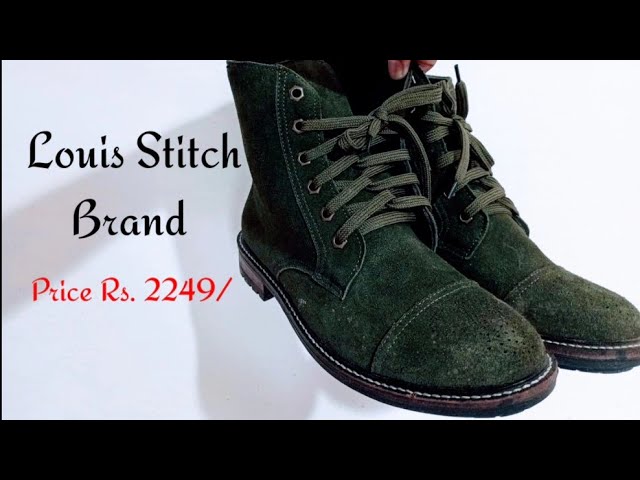 Louis Stitch leather shoes unboxing video, price ,,,₹2249#trending
