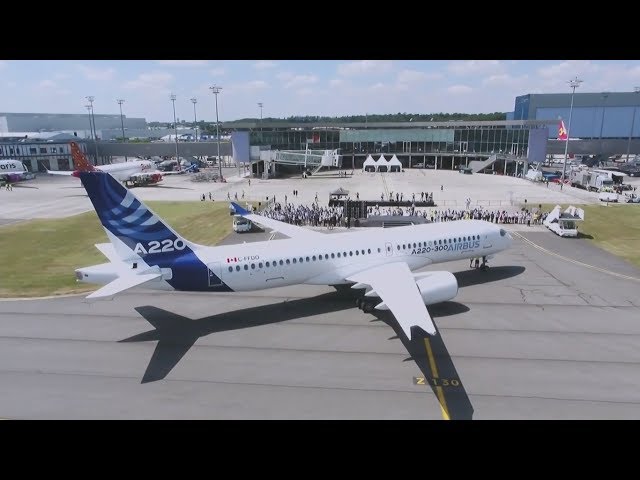 Airbus revela su nuevo avión: Airbus A220-300