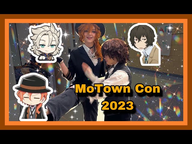 Chuuya Dazai, and Albedo go to a convention  ☆  MoTown Con 2023