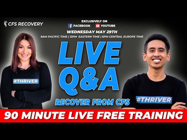 FREE LIVE Recovery Training for CFS/Long Covid/Fibromyalgia | How to Recover