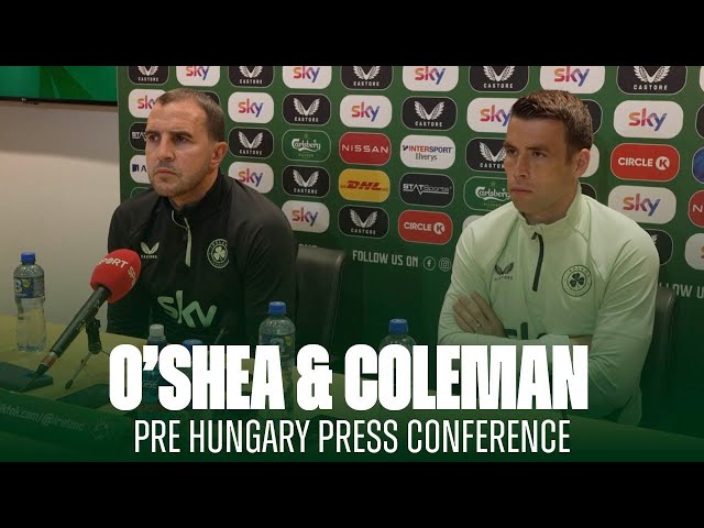 John O'Shea & Seamus Coleman Discuss Irish Squad Changes For Hungary