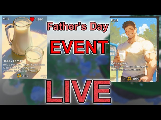 🔴LIVE🔴 Father's Day EVENT + Egypt Card Pack | + Giveaways!  Card RNG | ROBLOX