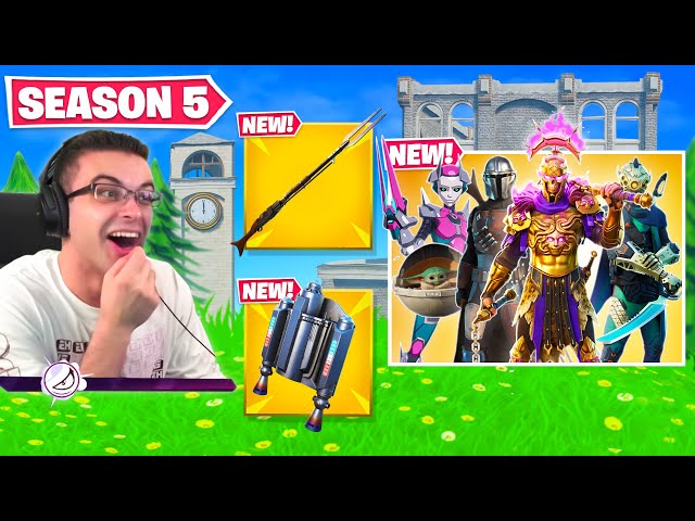 Nick Eh 30 reacts to SEASON 5 in Fortnite!