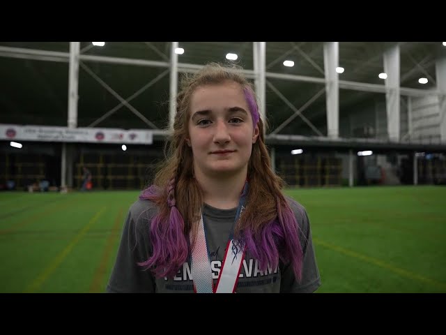 Neve O`Byrne  (PA) 2024 16U Women's Greco-Roman National Duals team champion interview