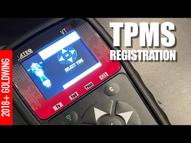 TPMS Sensor Registration on 2018+ Honda Goldwing | Cruiseman's Garage