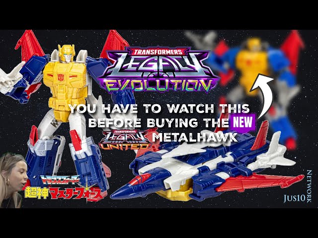 TRANSFORMERS Legacy Evolution Voyager Metalhawk Review