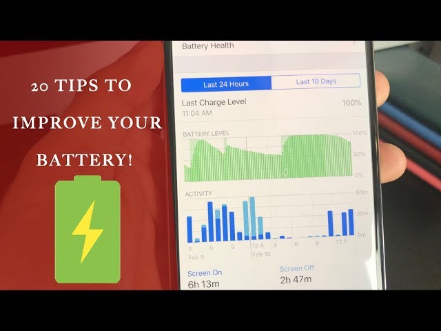 20 Tips to Save/Improve Battery on your iPhone!