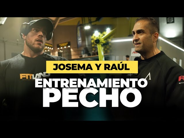 JOSEMA entrena PECHO con RAÚL CARRASCO ✅ (Entrenamiento completo)
