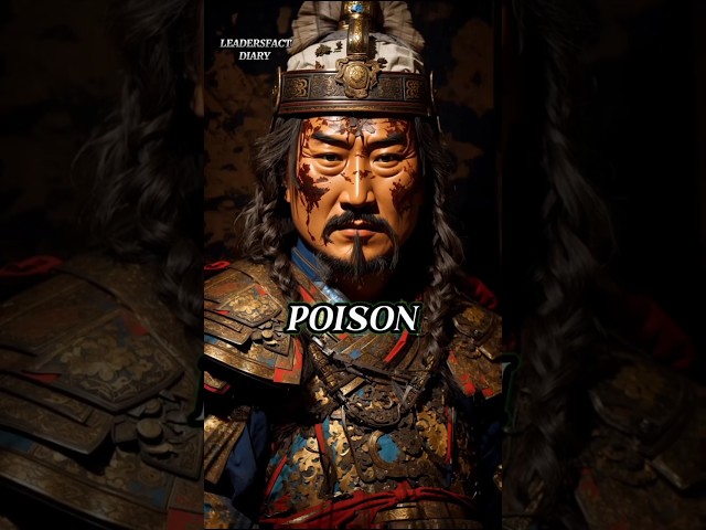 how Genghis khan died?#ytshort #historyfact #Genghiskhandied