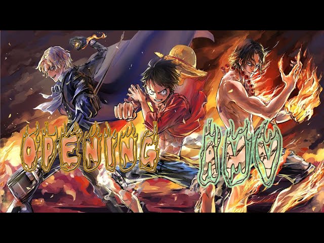 one piece opening AMV