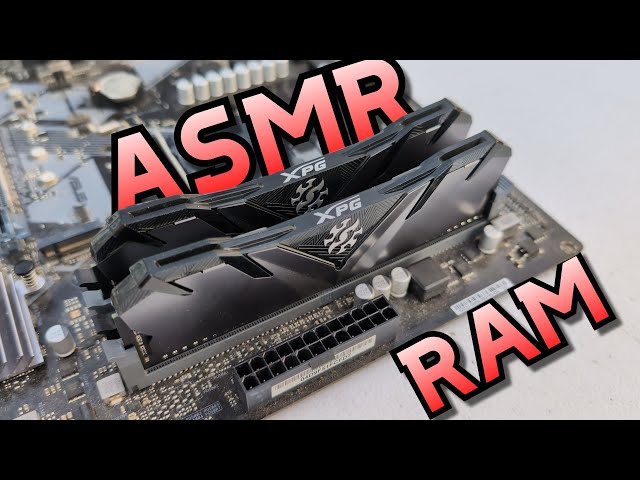 Installing RAM for 5 Minutes (ASMR)