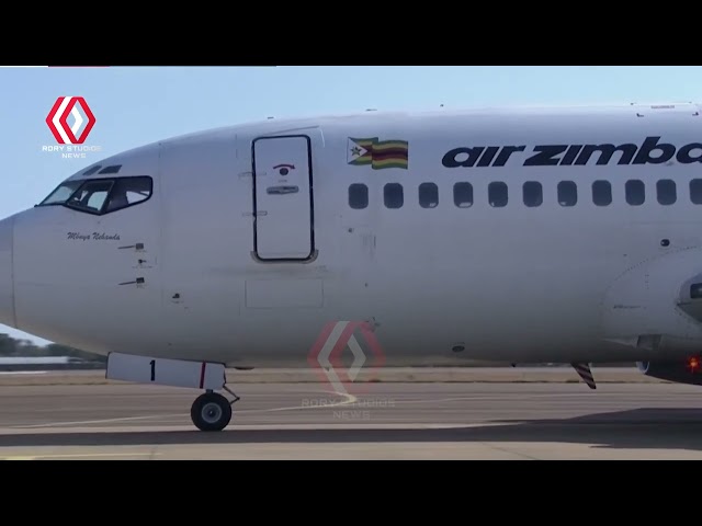 President Mnangagwa Arrives in South Africa via Air Zimbabwe for President Ramaphosa's Inauguration.