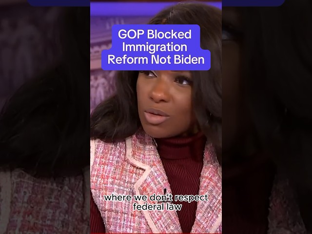 Republicans blocked immigration reform not Biden