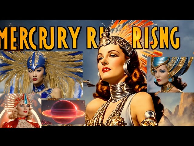 MERCURY RISING I - 1940's Retro Pulp Science Fiction by Skyward,