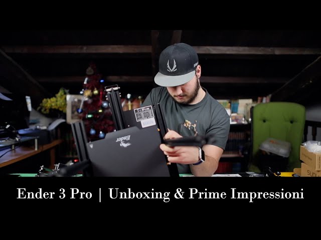 Ender 3 Pro | Unboxing & Prime impressioni