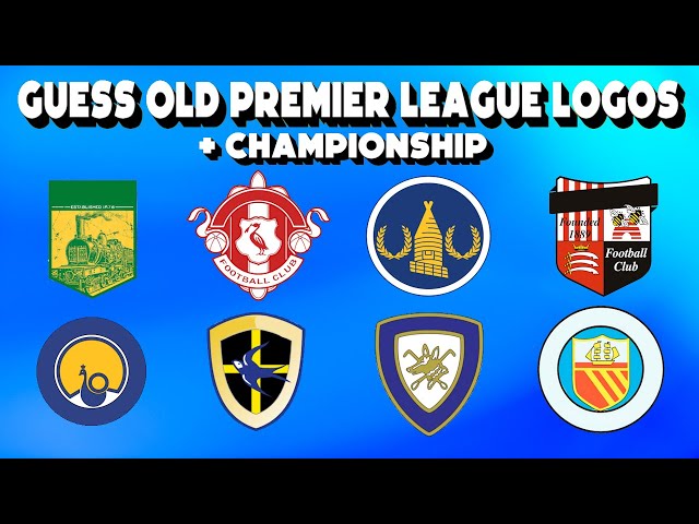 Guess Premier League Logos (Old Logos) | + Championship | Logo Quiz | English Football Quiz