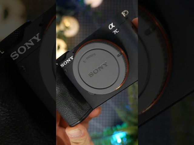 Sony Alpha 7C II A7C Mark 2 full frame camera #sonya7cii #sonyalpha #camera