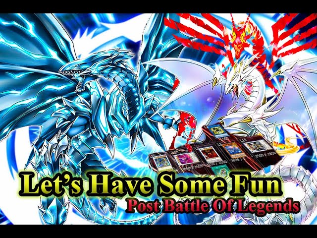 Blue-Eyes Deck Synchro Version Quick Updates Post Battle of Legends May.2024 yugioh