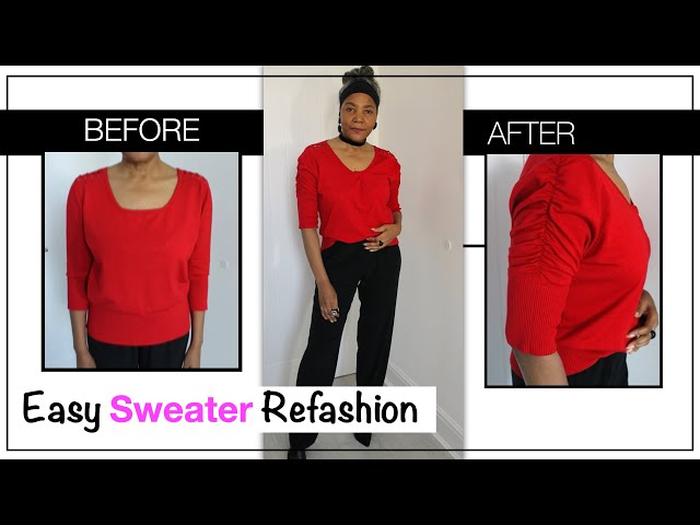Upcycling Clothes Before and After | This Project is a Game Changer