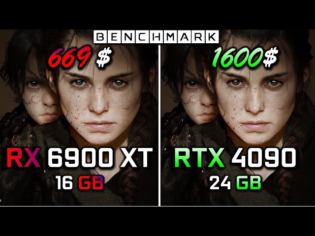 RX 6900 XT vs RTX 4090 Test in 8 Games //4K
