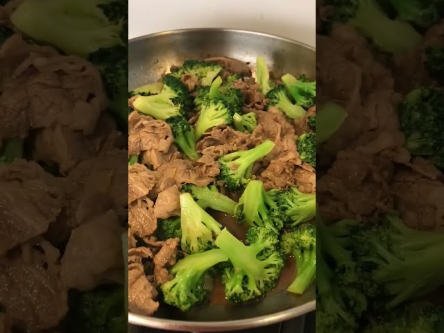 Stir fry beef with broccoli #vegetable #broccoli #panlasangpinoy #food #shorts