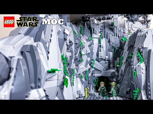 LEGO Star Wars MOC, Endor Folge 15 - Wiedermal Berg, Bäume und Pflanzen! | Interessante Bautechniken