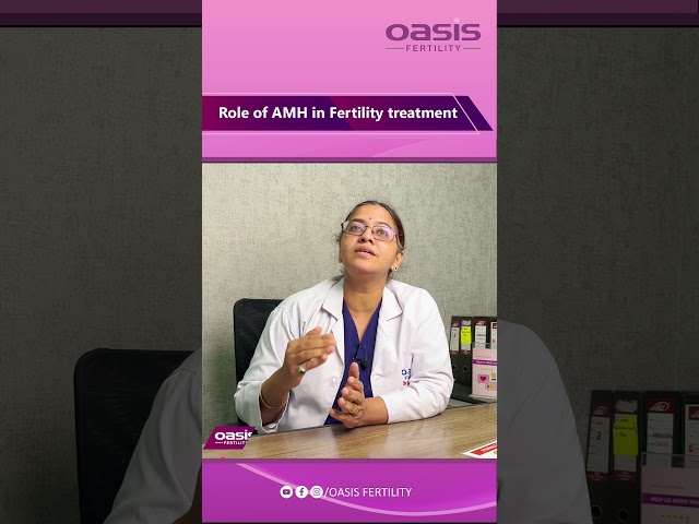 Role of AMH in Fertility treatment || Dr.Aparna || #oasisfertility #ivf #fertility #fibroids