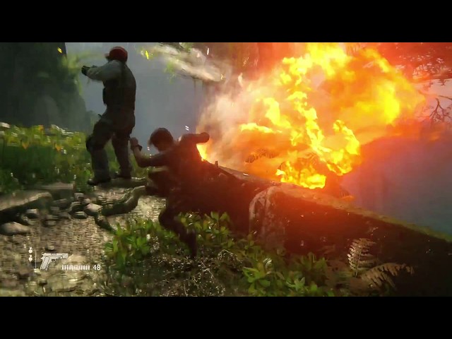 Uncharted 4 Stealth Kills (Island Jungle)