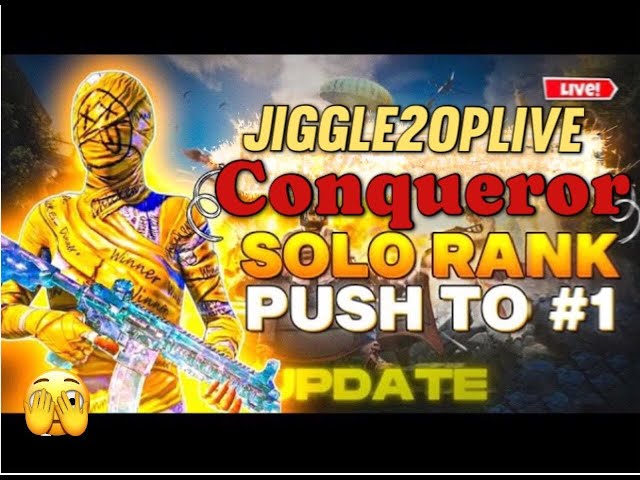 Rank 1 Solo Conqueror Rank player is Live | 5 finger Claw | iPhone 11