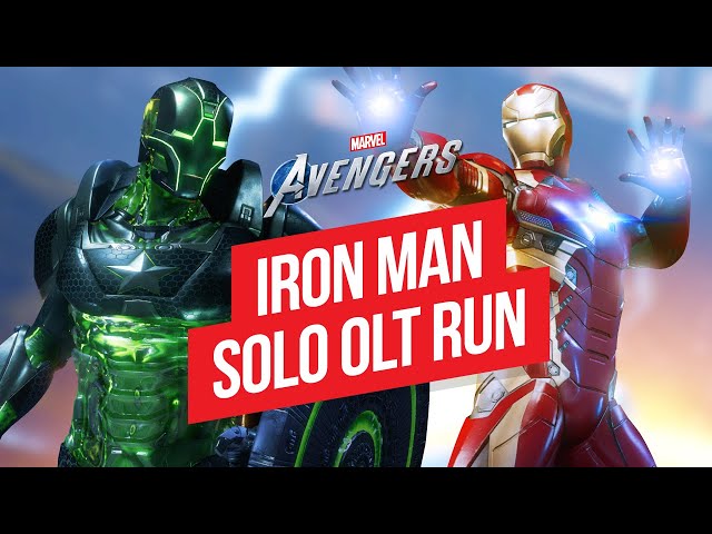 I BEAT THE OLT SOLO W/ IRON MAN! | Marvel's Avengers Game
