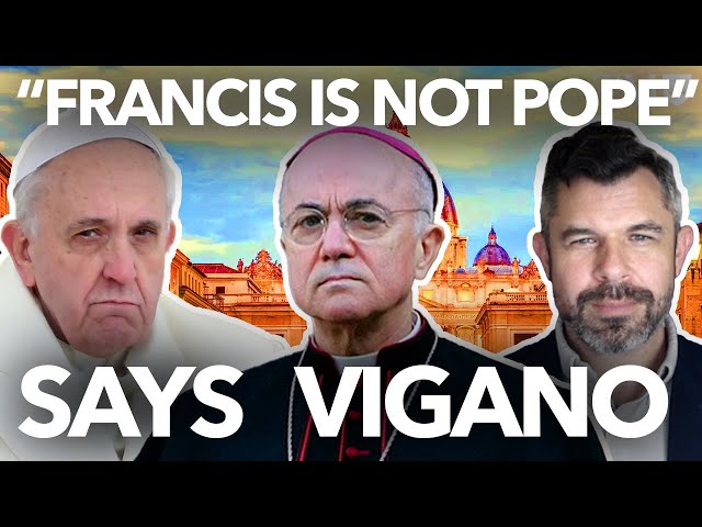 🔥 Explosive: VIGANO says FRANCIS IS NOT POPE! 🚫 Antipope? Dr. Taylor Marshall #1104