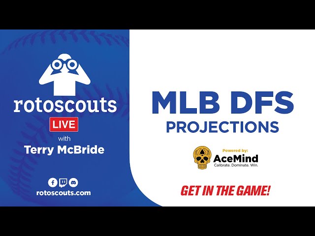 MLB DFS Strategy - DraftKings & FanDuel Thursday Main Slate 6/27 rotoscouts MLB Lineup Card LIVE