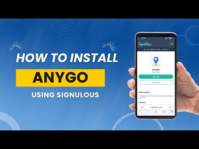 How to Insall iToolab AnyGo for iOS Using Signulous [Guide]