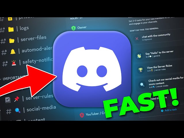 How to Make an AWESOME DISCORD SERVER in Under 5 Minutes - Free Template