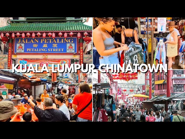 34. Kuala Lumpur Chinatown - Phố tàu KL Malaysia Petaling Street 茨厂街 / Y SQUARE channel