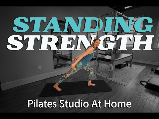 Standing Pilates Strength with Weights ~ A Pilates Sculpt and Tone Workout